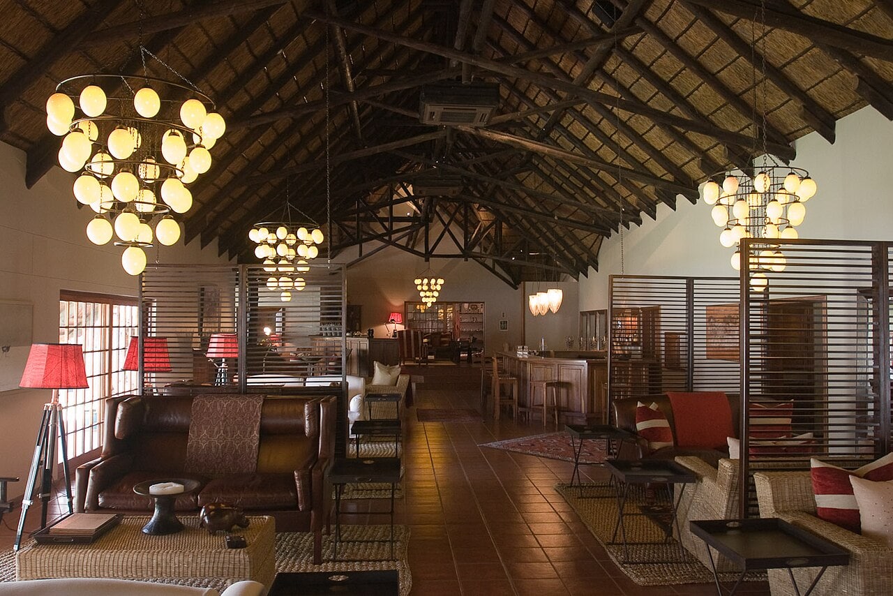 Mushara Lodge near the eastern gate of Etosha